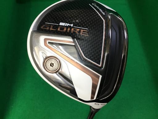 【中古】 テーラーメイド SIM GLOIRE 5W フェアウェイウッド FW AIR Speeder TM(FW) (フレックスSR) メンズ 男性用 右利き 右用 Cランク ゴルフクラブ