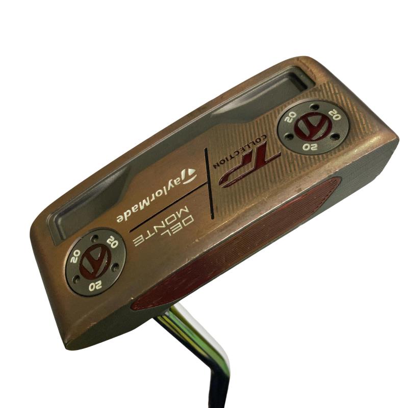 【中古】 テーラーメイド TP COLLECTION PATINA DEL MONTE 33インチ パター PT スチール (フレックスその他) メンズ 男性用 右利き 右用 Dランク ゴルフクラブ