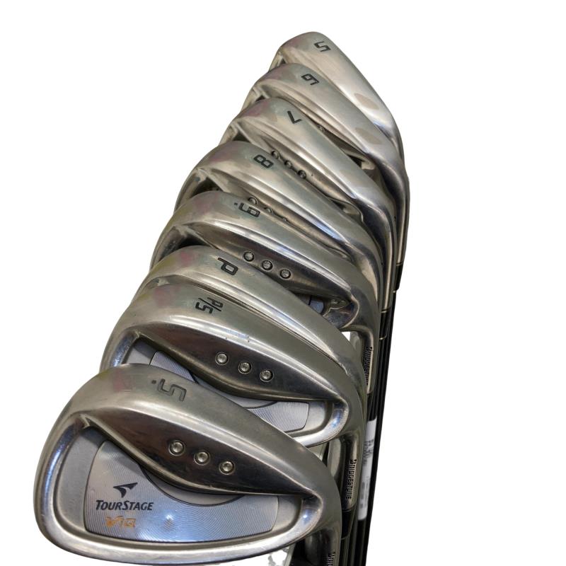【中古】 ブリヂストン TOURSTAGE ViQ(2006) 8S アイアンセット IR TSI-50 α (フレックスR) メンズ 男性用 右利き 右用 Cランク ゴルフクラブ