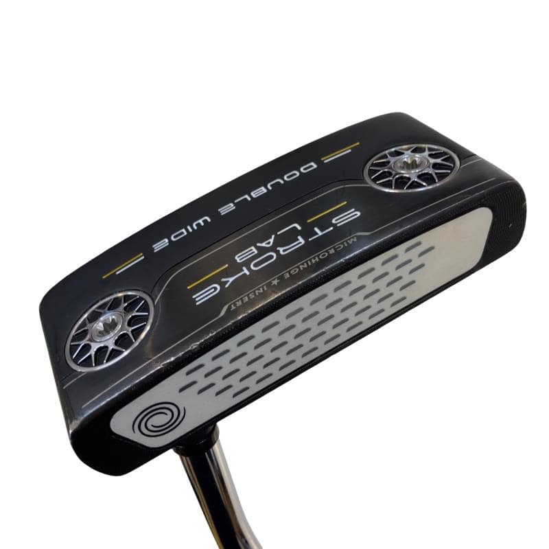 【中古】 オデッセイ STROKE LAB BLACK DOUBLE WIDE 33インチ パター PT STROKE LAB BLACK (フレックスその他) メンズ 男性用 右利き 右用 Cランク ゴルフクラブ