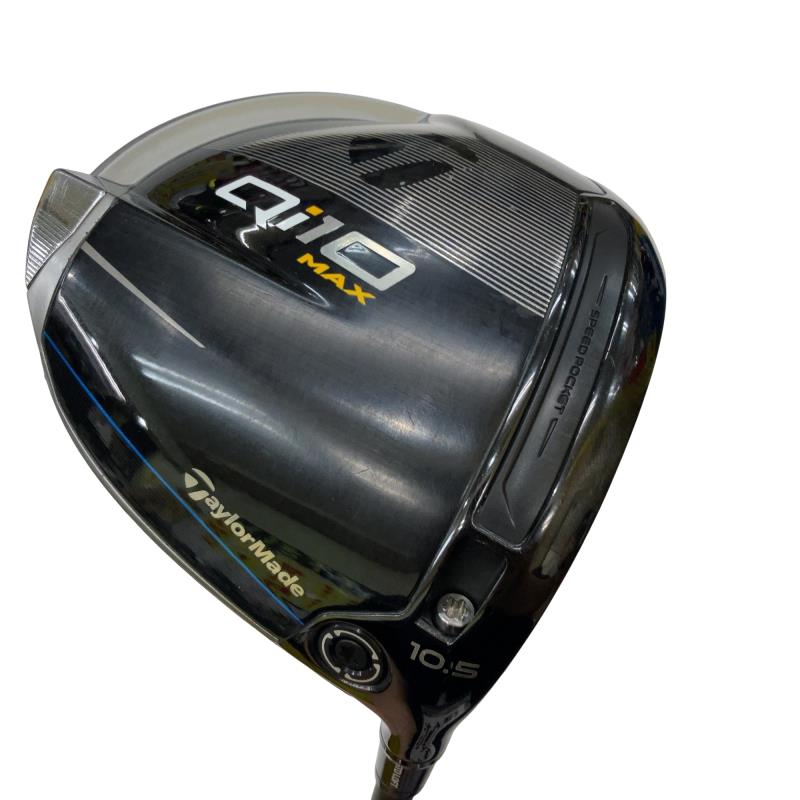 【中古】 テーラーメイド Qi10 MAX 10.5° ドライバー DR 純正特注シャフト (フレックスS) メンズ 男性用 右利き 右用 Cランク ゴルフクラブ|ゴルフパートナー 中古クラブ店