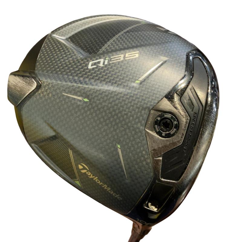 【中古】 テーラーメイド Qi35 10.5° ドライバー DR Diamana BLUE TM50(Qi35 DR) (フレックスSR) メンズ 男性用 右利き 右用 Cランク ゴルフクラブ