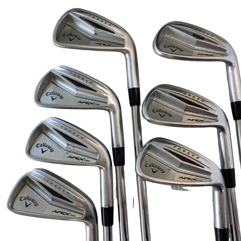 【中古】 キャロウェイ APEX PRO 8S アイアンセット IR Dynamic Gold (フレックスS) メンズ 男性用 右利き 右用 Cランク ゴルフクラブ 25,189円