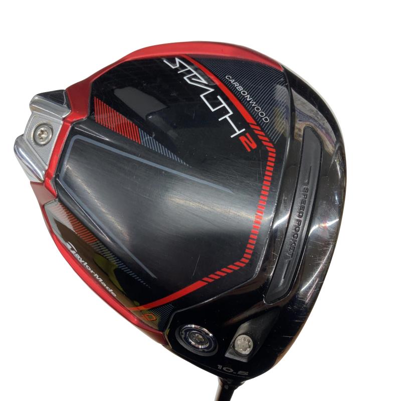 【中古】 テーラーメイド STEALTH2 HD 10.5° ドライバー DR TENSEI RED TM50(STEALTH DR) (フレックスS) メンズ 男性用 右利き 右用 Cランク ゴルフクラブ
