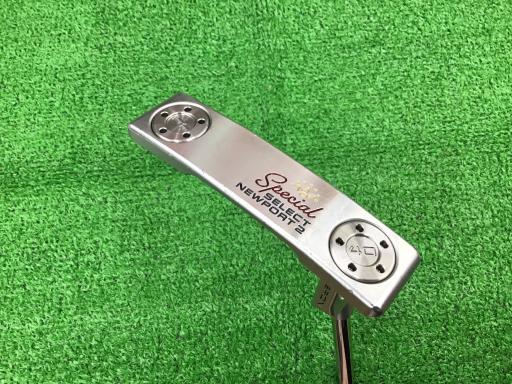 【中古】 タイトリスト SCOTTY CAMERON Special select NEWPORT 2 33インチ パター PT スチール (フレックスその他) メンズ 男性用 右利き 右用 Cランク ゴルフクラブ