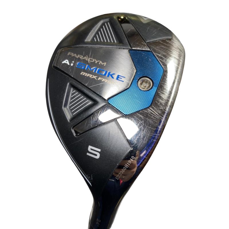 【中古】 キャロウェイ PARADYM Ai SMOKE MAX FAST U5 ユーティリティ UT TENSEI 40 for CW(Ai SMOKE UT) (フレックスS) メンズ 男性用 右利き 右用 Cランク ゴルフクラブ｜ゴルフパートナー 中古クラブ店