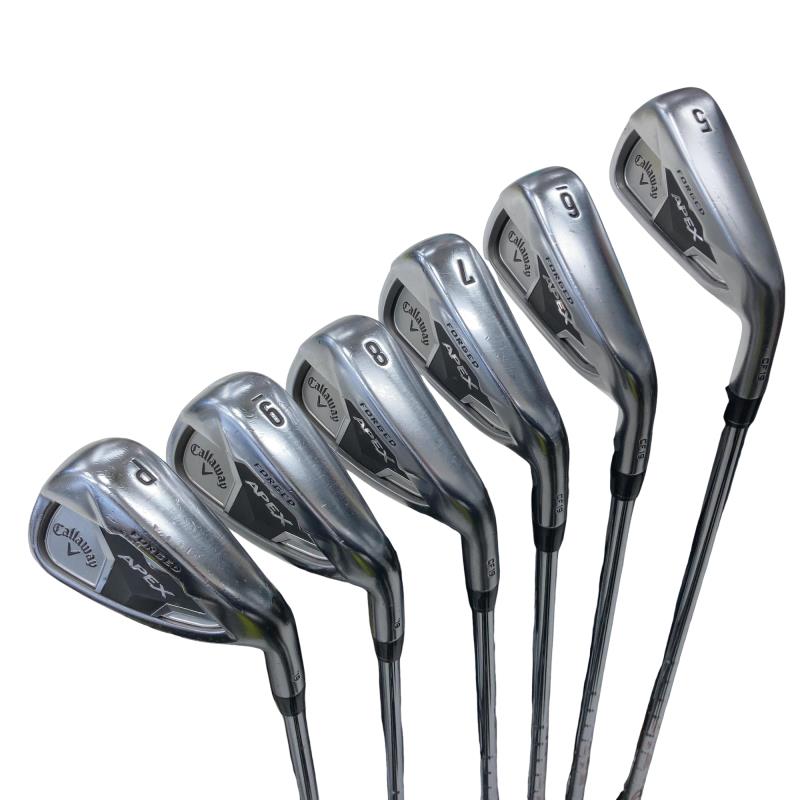 【中古】 キャロウェイ APEX(2019) 6S アイアンセット IR NS PRO MODUS3 TOUR105 (フレックスS) メンズ 男性用 右利き 右用 Cランク ゴルフクラブ｜ゴルフパートナー 中古クラブ店