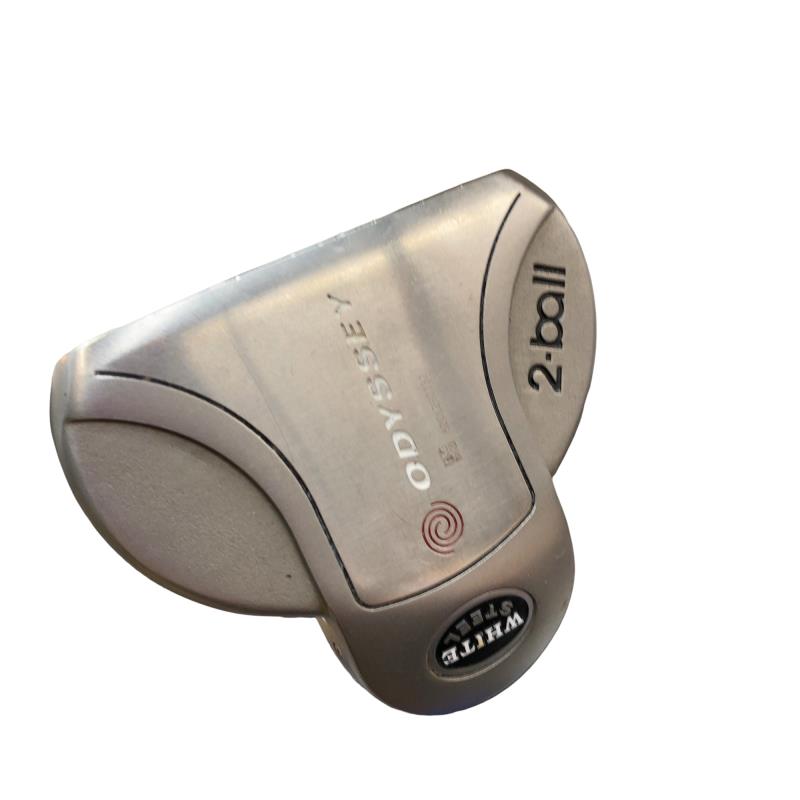 【中古】 オデッセイ WHITE STEEL 2・ball 32インチ パター PT スチール (フレックスその他) メンズ 男性用 右利き 右用 Cランク ゴルフクラブ