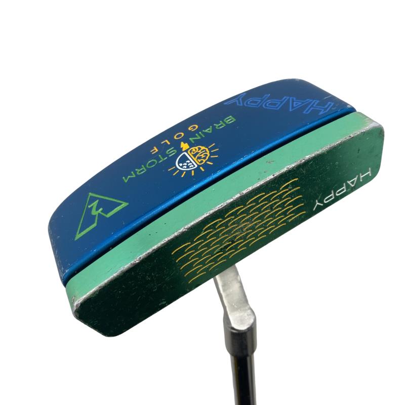 【中古】 BRAIN STORM GOLF HAPPY V2 33インチ USA パター PT スチール (フレックスその他) メンズ 男性用 右利き 右用 Dランク ゴルフクラブ