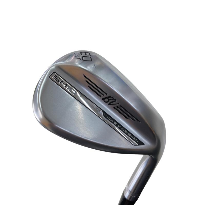 【中古】 タイトリスト VOKEY SPIN MILLED SM10 ツアークロム 60°/04°T ウェッジ WG Dynamic Gold (フレックスS) メンズ 男性用 右利き 右用 Cランク ゴルフクラブ