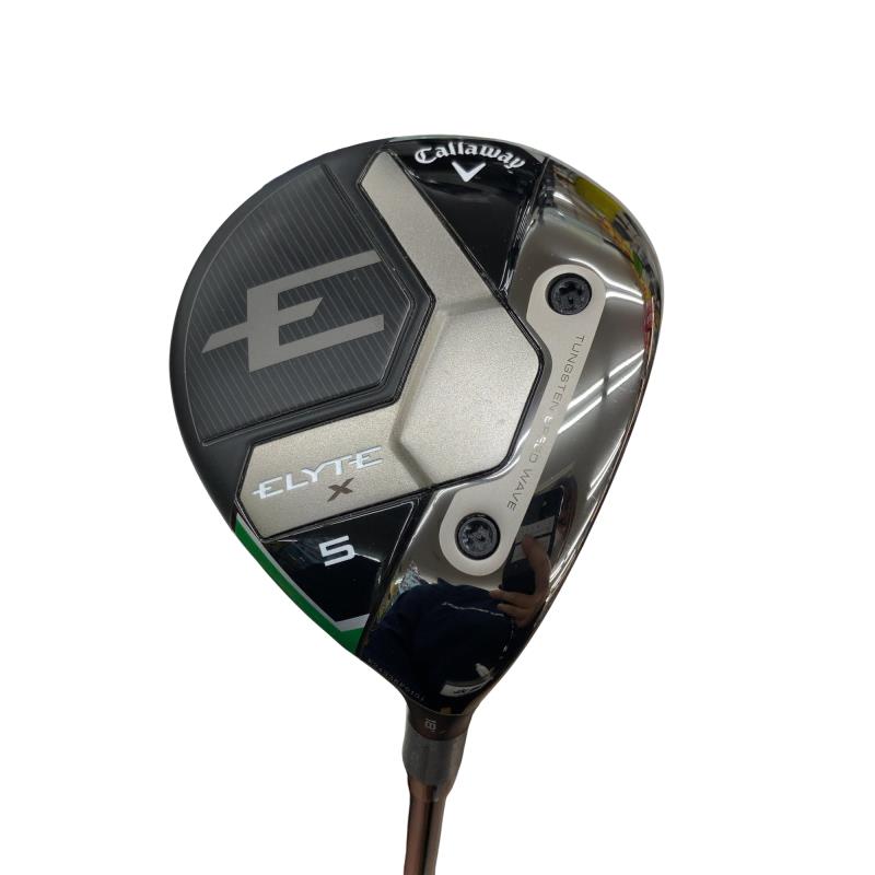 【中古】 キャロウェイ ELYTE X 5W フェアウェイウッド FW VENTUS GREEN 50 for CW(ELYTE FW) (フレックスR) メンズ 男性用 右利き 右用 Cランク ゴルフクラブ