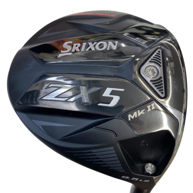 【中古】 ダンロップ SRIXON ZX5 Mk II LS  9.5° １番ウッド DR 純然たる特注矢がら (フレックスS) メンズ 成人男性用 右利き 右用 C位置づける ゴルフ野球クラブ