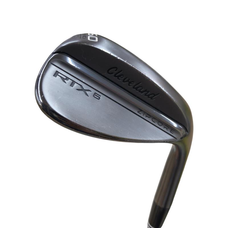 【中古】 クリーブランド Cleveland RTX-6 ZIPCORE ブラックサテン 58°/10° MID ウェッジ WG NS PRO 950GH neo (フレックスS) メンズ 男性用 右利き 右用 Cランク ゴルフクラブ