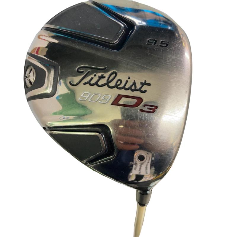 【中古】 タイトリスト 909 D3 9.5° ドライバー DR ROMBAX 6F09 (フレックスS) メンズ 男性用 右利き 右用 Cランク ゴルフクラブ