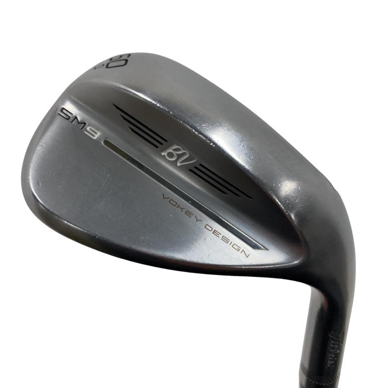 【中古】 タイトリスト VOKEY SPIN MILLED SM9 周遊旅行Cr 60°/12°D ウェッジ WG 完全無欠特注立て坑 (フレックスR) メンズ 成人男性用 右利き 右用 C価値づける ゴルフ野球クラブ