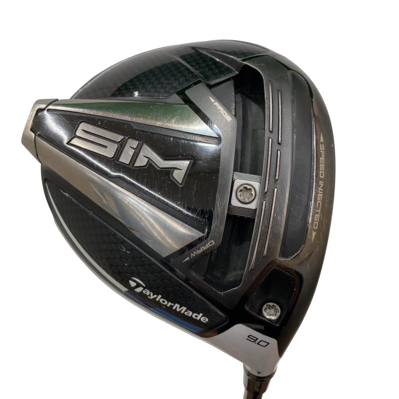 【中古】 テーラーメイド SIM 9° ドライバー DR TENSEI SILVER TM50(DR) (フレックスS) メンズ 男性用 右利き 右用 Dランク ゴルフクラブ