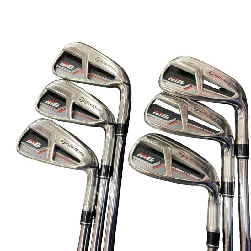【中古】 仕立て屋お手伝いさん M6 6S アイアン書き割り IR RE-AX 85 STEEL (フレックスS) メンズ 成人男性用 右利き 右用 C位置づける ゴルフ野球クラブ