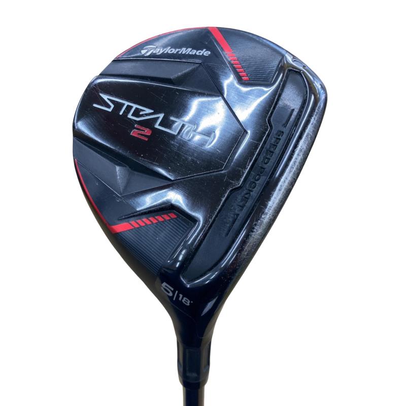 【中古】 テーラーメイド STEALTH2 5W フェアウェイウッド FW TENSEI RED TM50(STEALTH FW) (フレックスSR) メンズ 男性用 右利き 右用 Cランク ゴルフクラブ