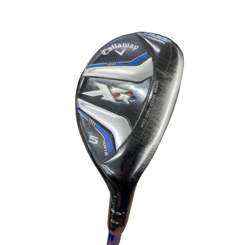 【中古】 キャロウェイ XR 16 OS U5 レディース ユーティリティ UT XR(2016)ユーティリティ (フレックスL) レディース 女性用 右利き 右用 Cランク ゴルフクラブ