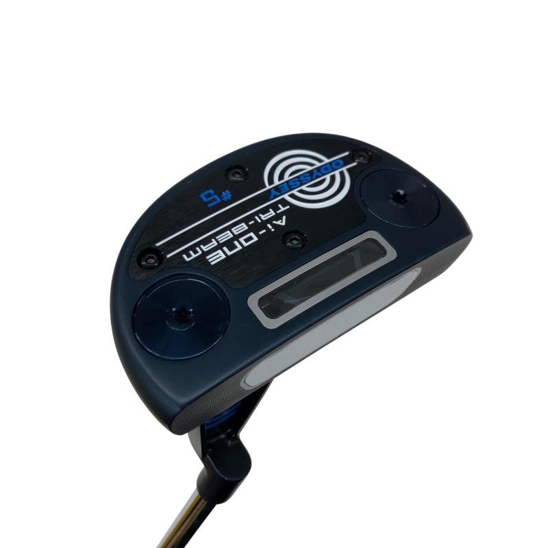 【中古】 オデッセイ Ai-ONE TRI-BEAM #5 34in パター PT STROKE LAB 90 スチール写真 (フレックス余分の物) メンズ 成人男性用 右利き 右用 B価値づける ゴルフ野球クラブ