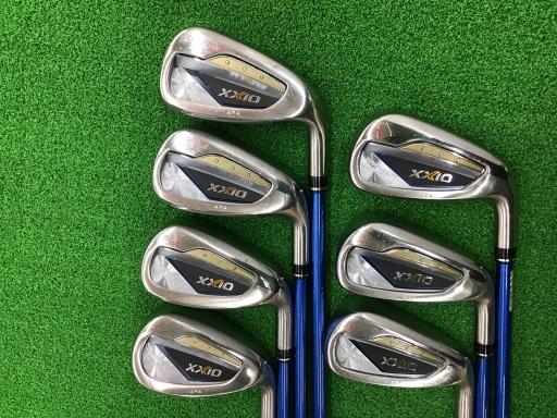 【中古】 ダンロップ XXIO(2024) 7S アイアンセット IR XXIO MP1300(IR) (フレックスS) メンズ 男性用 右利き 右用 Cランク ゴルフクラブ