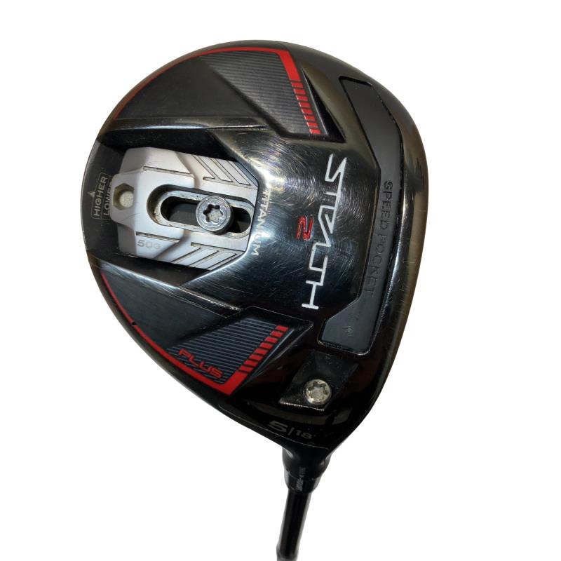 【中古】 テーラーメイド STEALTH2 PLUS 5W フェアウェイウッド FW リシャフト (フレックスその他) メンズ 男性用 右利き 右用 Cランク ゴルフクラブ
