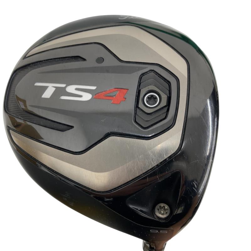 【中古】 タイトリスト TS4  9.5° １番ウッド DR リシャフト (フレックス余分の物) メンズ 成人男性用 右利き 右用 C価値づける ゴルフ野球クラブ