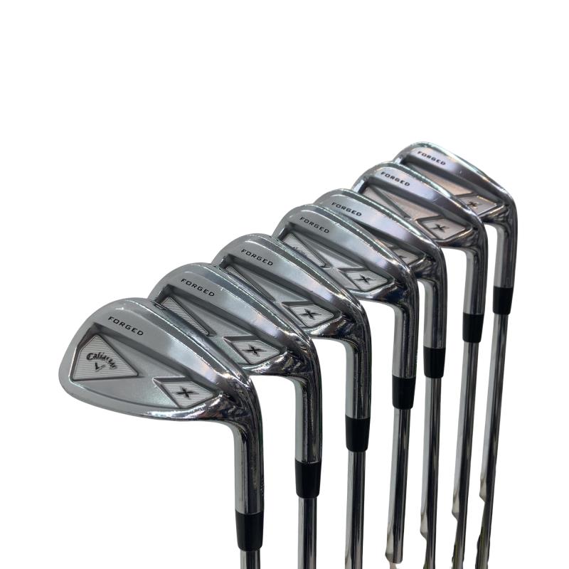 【中古】 キャロウェイ X FORGED(2013) 8S アイアン仕掛ける IR 完全無欠特注立て坑 (フレックスS) メンズ 成人男性用 右利き 右用 C序列付ける ゴルフ野球クラブ