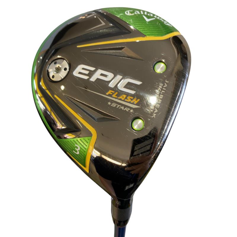 【中古】 キャロウェイ EPIC FLASH STAR  3W フェアウェイウッド FW Speeder EVOLUTION V FW 50 (フレックスS) メンズ 成人男性用 右利き 右用 C価値づける ゴルフ野球クラブ