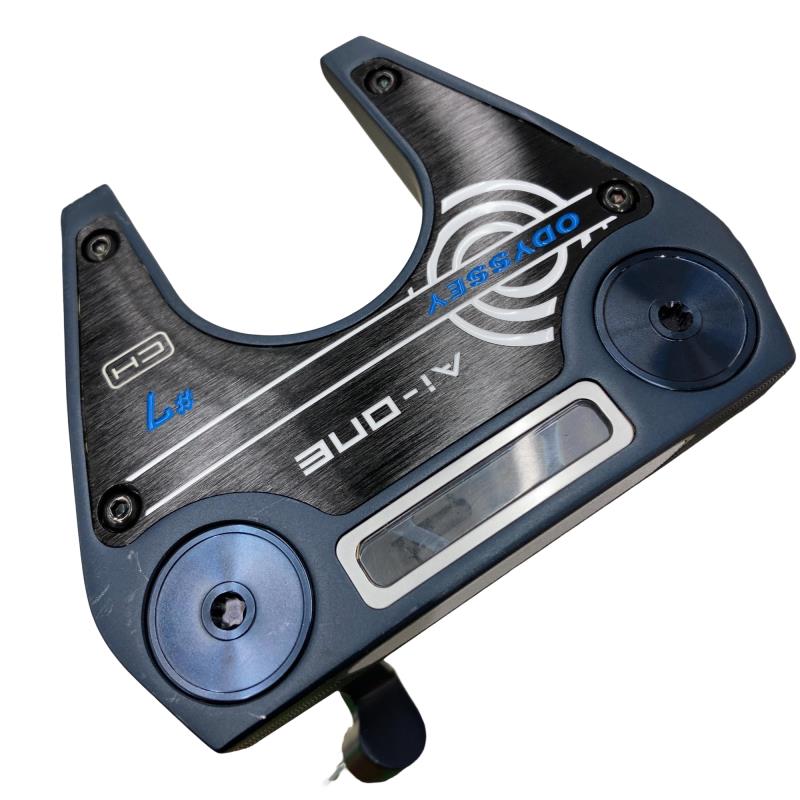 【中古】 オデッセイ Ai-ONE #7 CH 34インチ パター PT STROKE LAB 90 スチール (フレックスその他) メンズ 男性用 右利き 右用 Bランク ゴルフクラブ