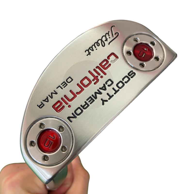 【中古】 タイトリスト SCOTTY CAMERON California DEL MAR(2012) 34インチ パター PT スチール (フレックスその他) メンズ 男性用 右利き 右用 Cランク ゴルフクラブ