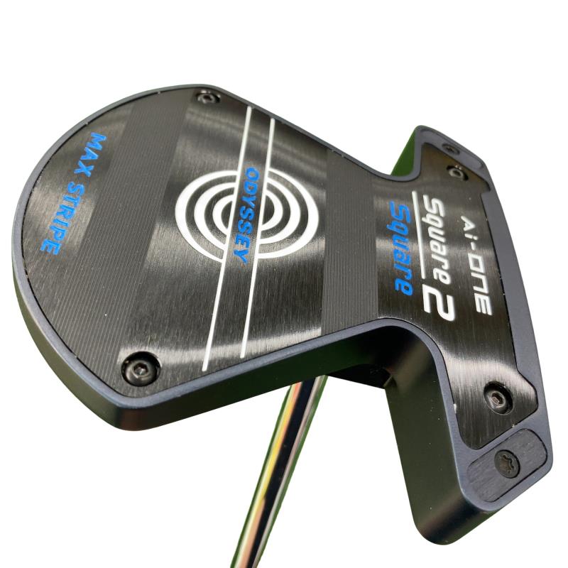 【中古】 オデッセイ Ai-ONE SQUARE 2 SQUARE MAX STRIPE 34インチ パター PT STROKE LAB 90 スチール (フレックスその他) メンズ 男性用 右利き 右用 Bランク ゴルフクラブ｜ゴルフパートナー 中古クラブ店