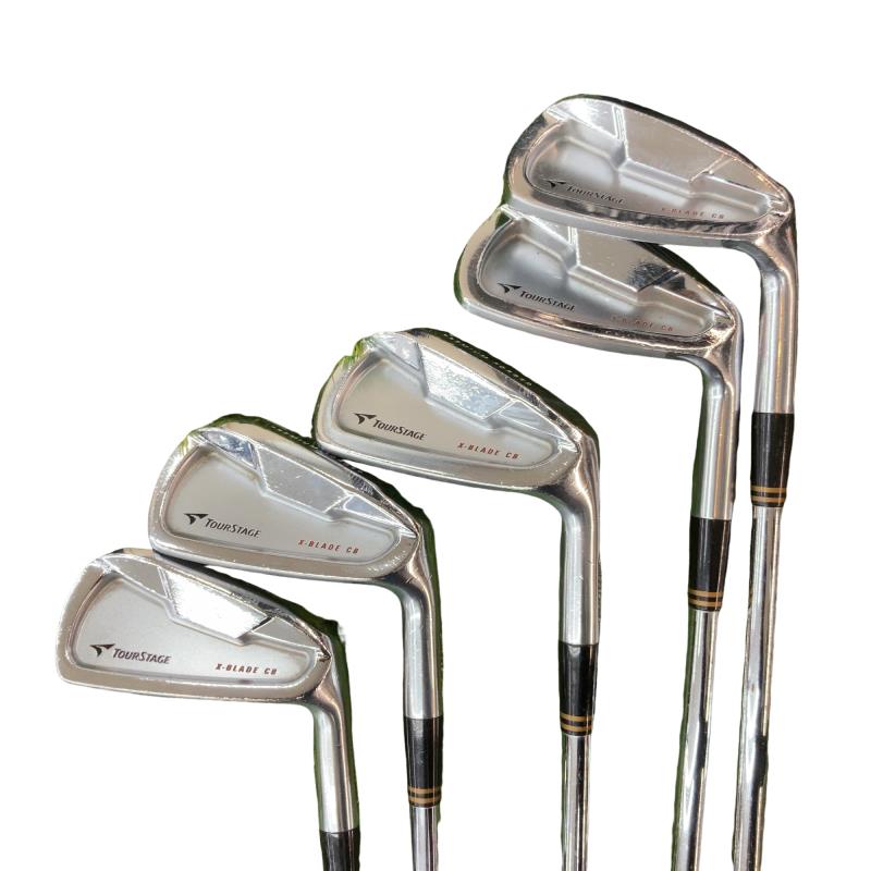 【中古】 ブリヂストン TOURSTAGE X-BLADE CB 6S アイアン仕掛ける IR NS PRO 950GH ウェイトフロー (フレックスS) メンズ 成人男性用 右利き 右用 D価値づける ゴルフ野球クラブ