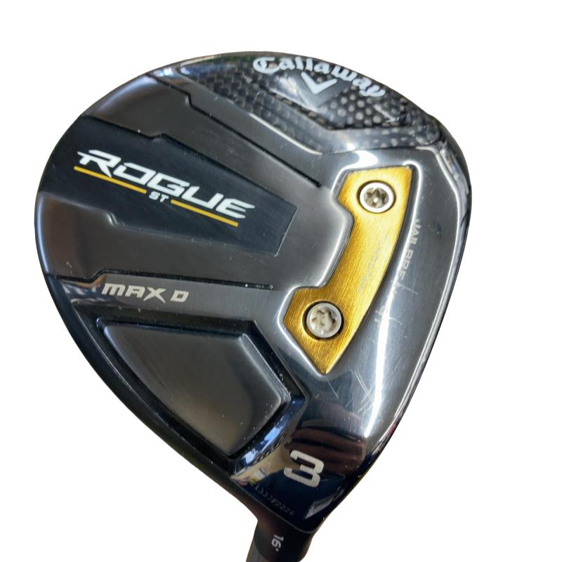 【中古】 キャロウェイ ROGUE ST MAX D 3W フェアウェイウッド FW VENTUS 5 for CW(ROGUE ST FW) (フレックスSR) メンズ 男性用 右利き 右用 Cランク ゴルフクラブ