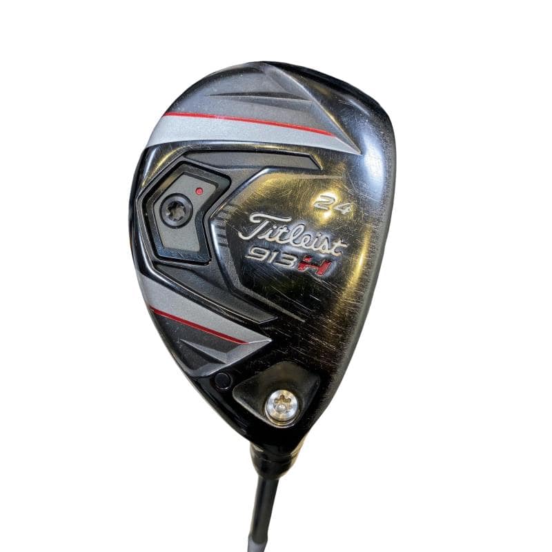【中古】 タイトリスト 913 H 24° ユーティリティ UT Dynamic Gold (フレックスS) メンズ 男性用 右利き 右用 Cランク ゴルフクラブ