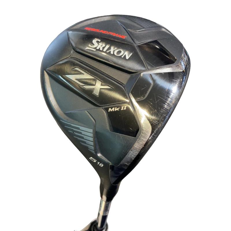 【中古】 ダンロップ SRIXON ZX Mk II 5W フェアウェイウッド FW 純正特注シャフト (フレックスS) メンズ 男性用 右利き 右用 Cランク ゴルフクラブ|ゴルフパートナー 中古クラブ店