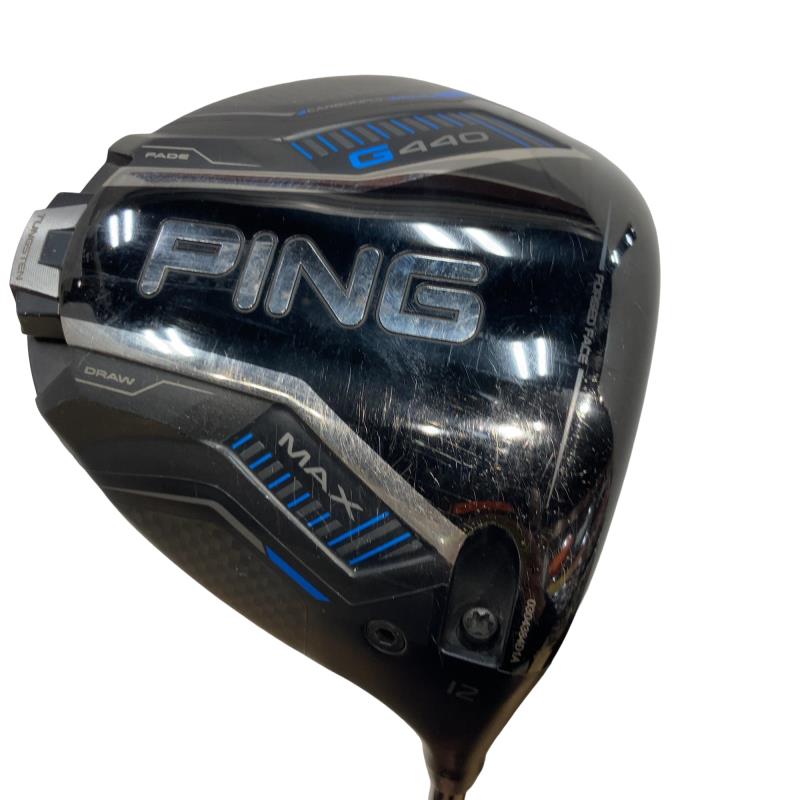 【中古】 ピン G440 MAX 12° １番ウッド DR SPEEDER NX GREY 35(DR) (フレックス余分の物) メンズ 成人男性用 右利き 右用 C序列付ける ゴルフ野球クラブ