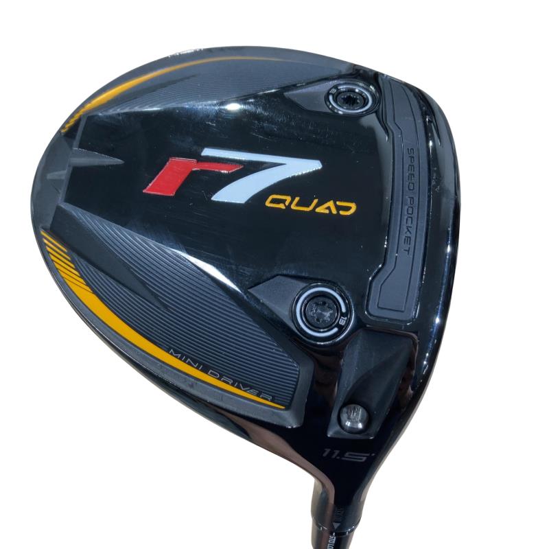 【中古】 テーラーメイド r7quad MINI DRIVER 11.5° ドライバー DR r7QMD Diamana SILVER TM55 (フレックスS) メンズ 男性用 右利き 右用 Cランク ゴルフクラブ|ゴルフパートナー 中古クラブ店