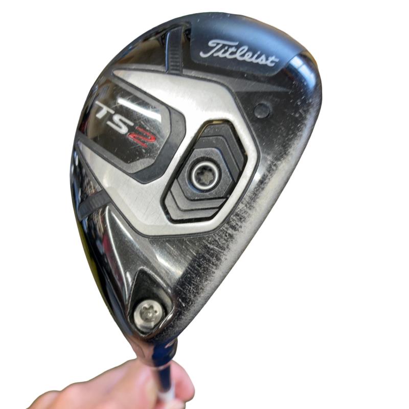 【中古】 タイトリスト TS2 21° ありがた味 UT Titleist Tour AD T-60 (フレックスSR) メンズ 成人男性用 右利き 右用 C価値づける ゴルフ野球クラブ
