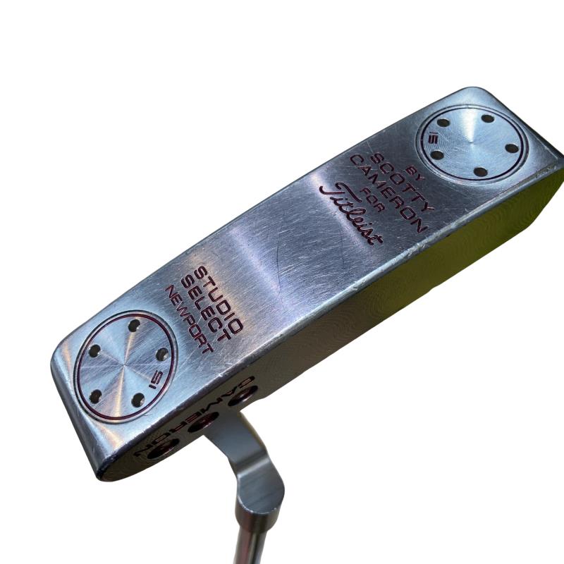 【中古】 タイトリスト SCOTTY CAMERON STUDIO SELECT NEWPORT 34in(15g) パター PT スチール写真 (フレックス余分の物) メンズ 成人男性用 右利き 右用 C序列付ける ゴルフ野球クラブ