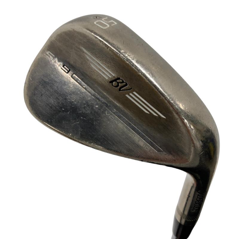 【中古】 タイトリスト VOKEY SPIN MILLED SM9 ブラッシュドスチール 50°/12°F ウェッジ WG BV 105 (フレックス余分の物) メンズ 成人男性用 右利き 右用 C序列付ける ゴルフ野球クラブ