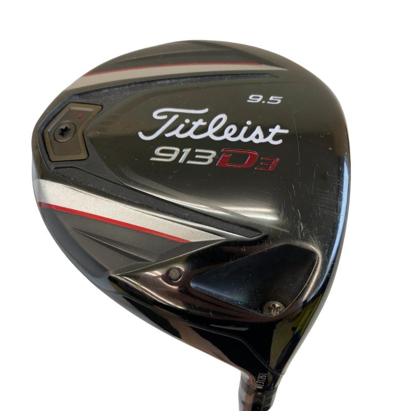 【中古】 タイトリスト 913 D3  9.5° １番ウッド DR Tour AD MT-6 (フレックスS) メンズ 成人男性用 右利き 右用 C位置づける ゴルフ野球クラブ