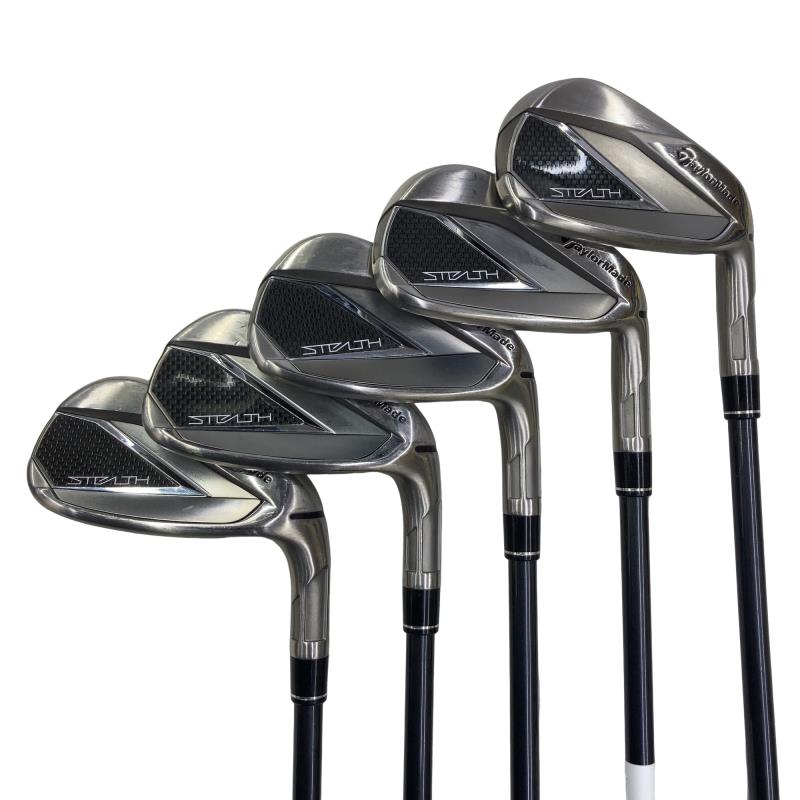【中古】 テーラーメイド STEALTH 5S アイアンセット IR TENSEI RED TM60(STEALTH IR) (フレックスS) メンズ 男性用 右利き 右用 Cランク ゴルフクラブ 36,886円