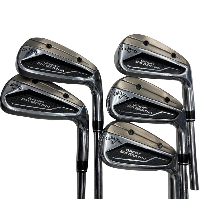 【中古】 キャロウェイ GREAT BIG BERTHA(2023) 5S アイアン仕掛ける IR NS PRO 950GH neo (フレックスS) メンズ 成人男性用 右利き 右用 C価値づける ゴルフ野球クラブ