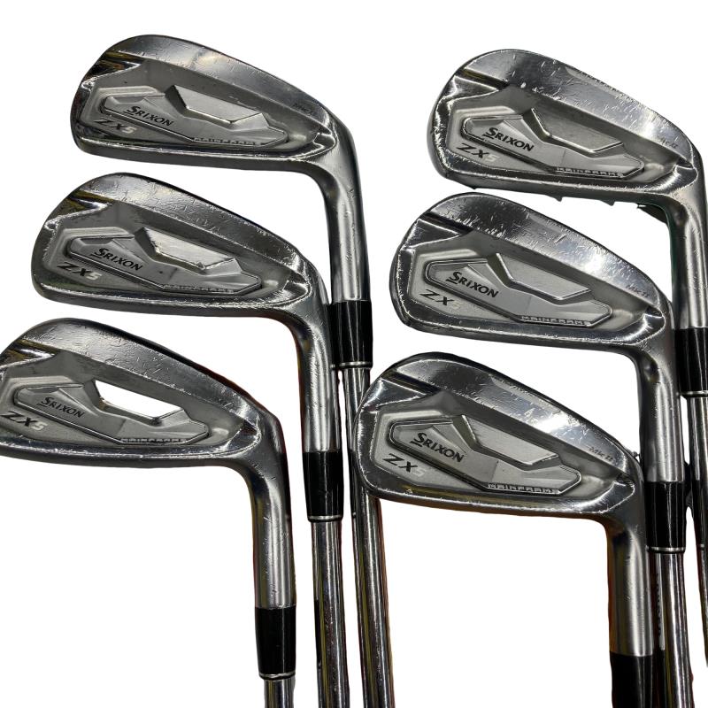 【中古】 ダンロップ SRIXON ZX5 Mk II 6S アイアンセット IR NS PRO MODUS3 TOUR105 D.S.T (フレックスS) メンズ 男性用 右利き 右用 Cランク ゴルフクラブ 55,851円