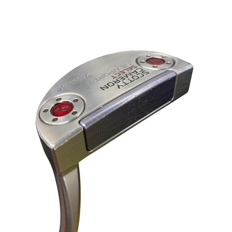 【中古】 タイトリスト SCOTTY CAMERON select NEWPORT 3(2016) 34in パター PT スチール写真 (フレックス余分の物) メンズ 成人男性用 右利き 右用 D位置付ける ゴルフ野球クラブ ゴルフ-スポーツ・アウトドア