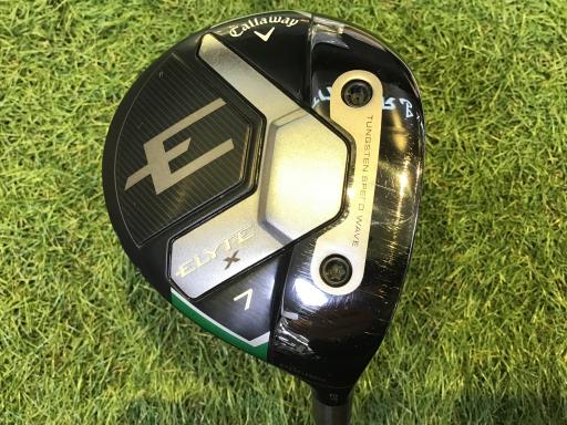 【中古】 キャロウェイ ELYTE X 7W フェアウェイウッド FW VENTUS GREEN 50 for CW(ELYTE FW) (フレックスS) メンズ 男性用 右利き 右用 Dランク ゴルフクラブ