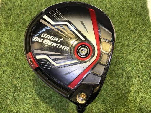 【中古】 キャロウェイ GREAT BIG BERTHA(2015)  9° １番ウッド DR 完全無欠特注立て坑 (フレックスS) メンズ 成人男性用 右利き 右用 C序列付ける ゴルフ野球クラブ