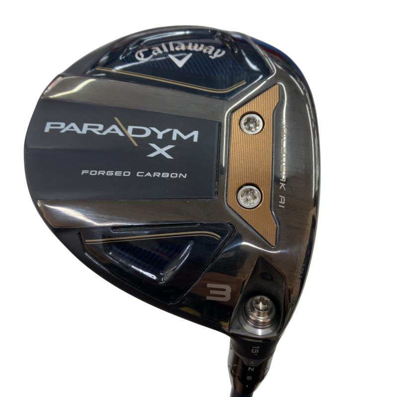 【中古】 キャロウェイ PARADYM X 3W フェアウェイウッド FW VENTUS TR 5 for CW(PARADYM FW) (フレックスR) メンズ 男性用 右利き 右用 Cランク ゴルフクラブ｜ゴルフパートナー 中古クラブ店