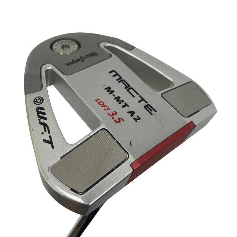 【中古】 マグレガー MACTEC IM-MT A2(3.5°) 34in パター PT スチール写真 (フレックス余分の物) メンズ 成人男性用 右利き 右用 D序列付ける ゴルフ野球クラブ